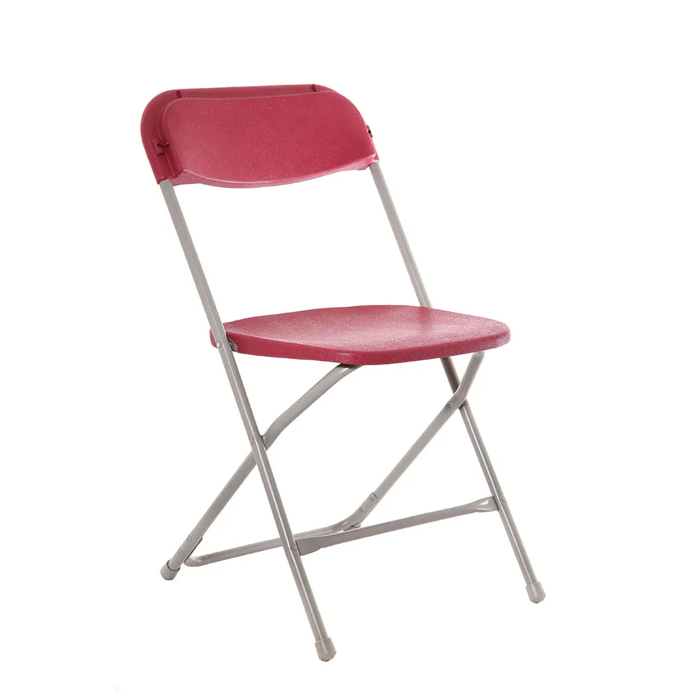 84 x Classic Straight Back Folding Chair   Trolley Bundle