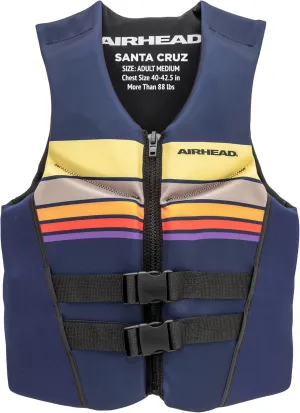 Airhead Santa Cruz Life Vest Multiple Sizes - Swim Vests for Adults, Children & Youth - Kwik Dry Neolite Fabric - USCG Approved