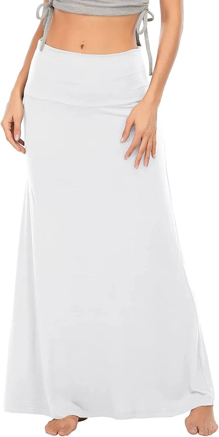 American Trends Womens Maxi Skirts Long Skirt for Women High Waist Maxi Dresses
