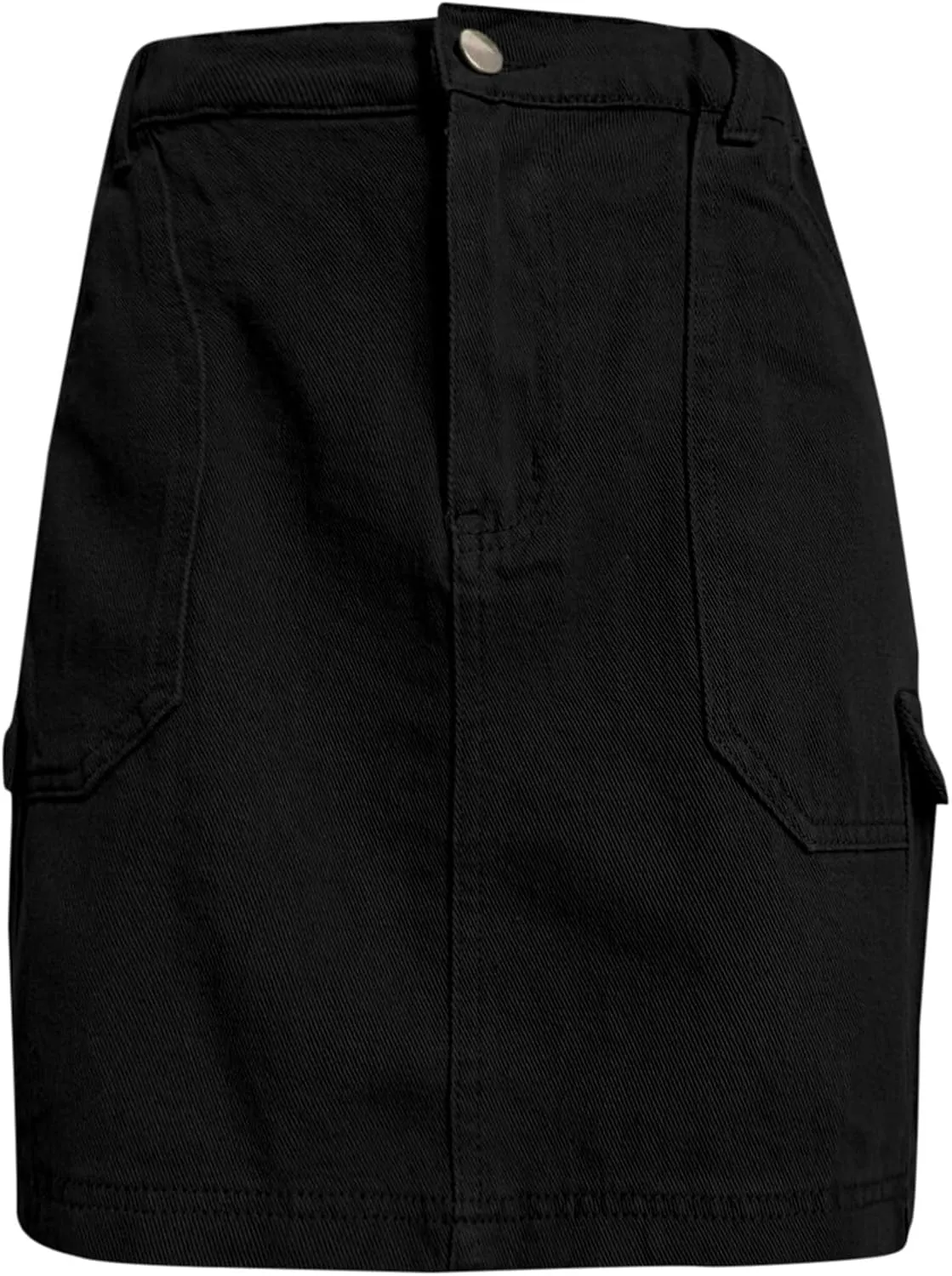 Cargo Womens Skirt Jean Mini Skirts for Women A Line Denim Dress High Rise Swing Skirt and Top Set for Women Elegant