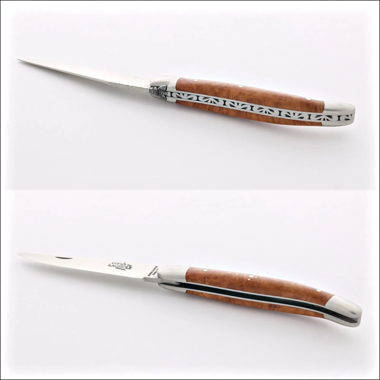 Forge de Laguiole Collection 11 cm Briarwood - Satin Finish