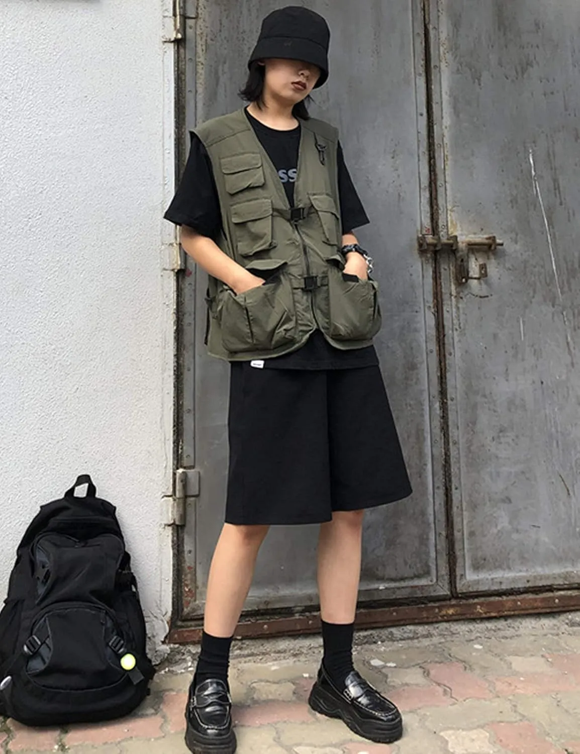 Gihuo Womens Travel Vest Fashion Outdoor Fishing Vest Summer Hiking Safari Photo Vests with Multi Pockets
