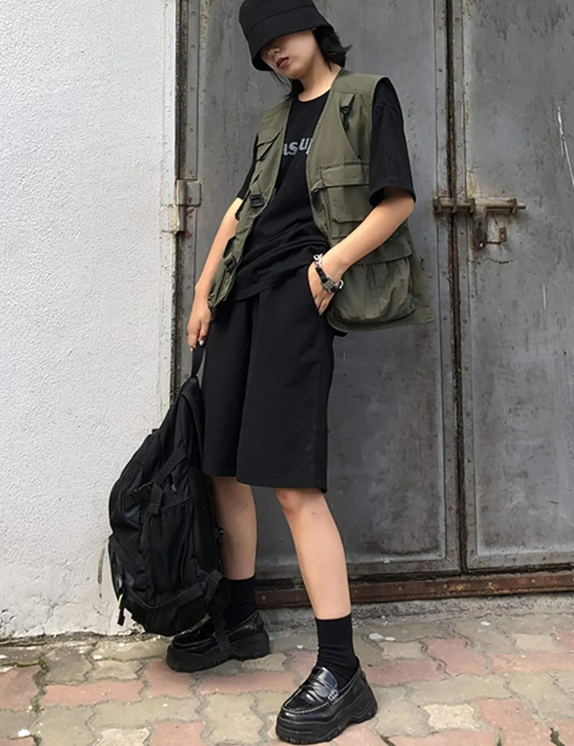 Gihuo Womens Travel Vest Fashion Outdoor Fishing Vest Summer Hiking Safari Photo Vests with Multi Pockets