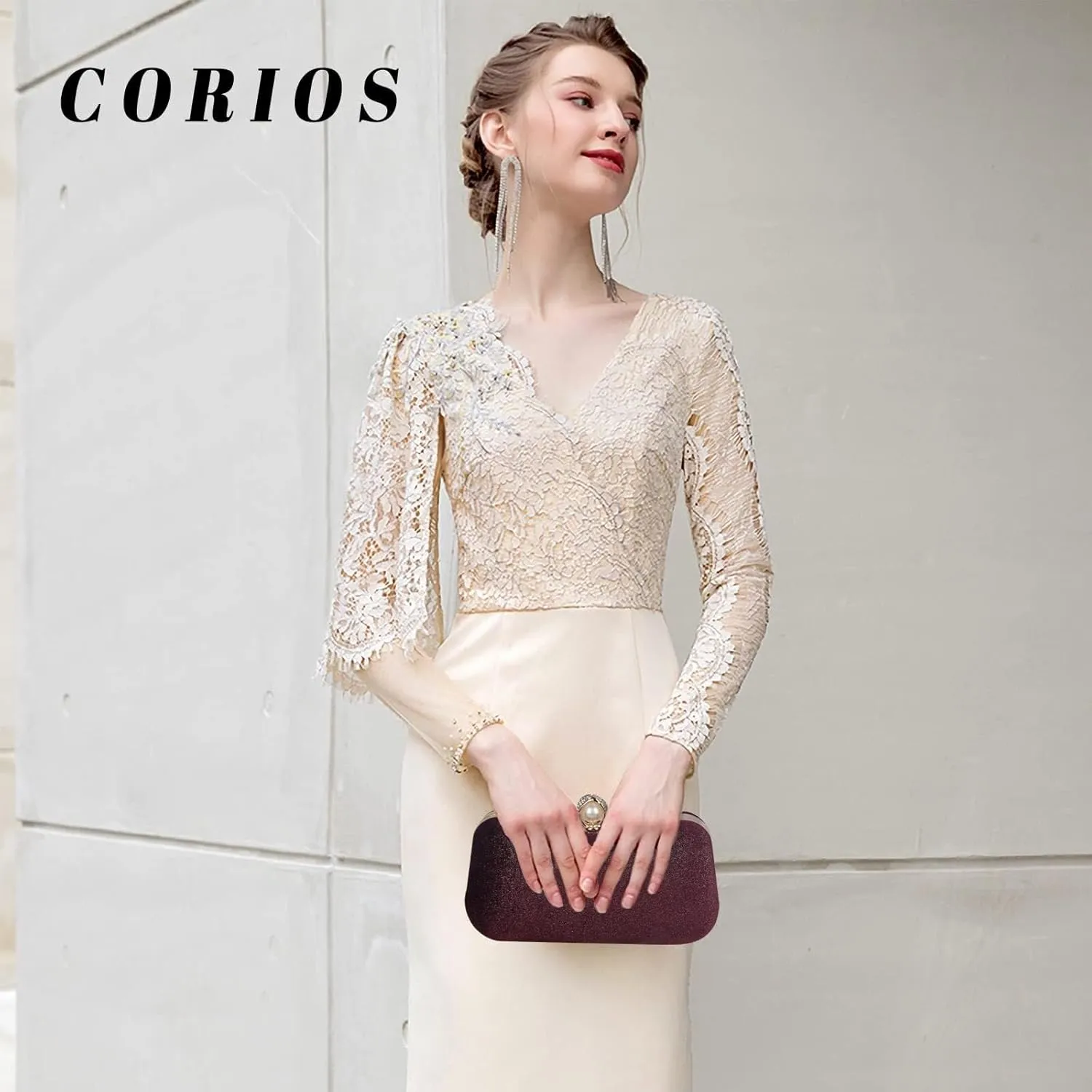 Glitter Clutch Sparkly Sequins Handbag Shoulder Bridal Wedding Purse Elegant Crossbody Velvet Evening for Women