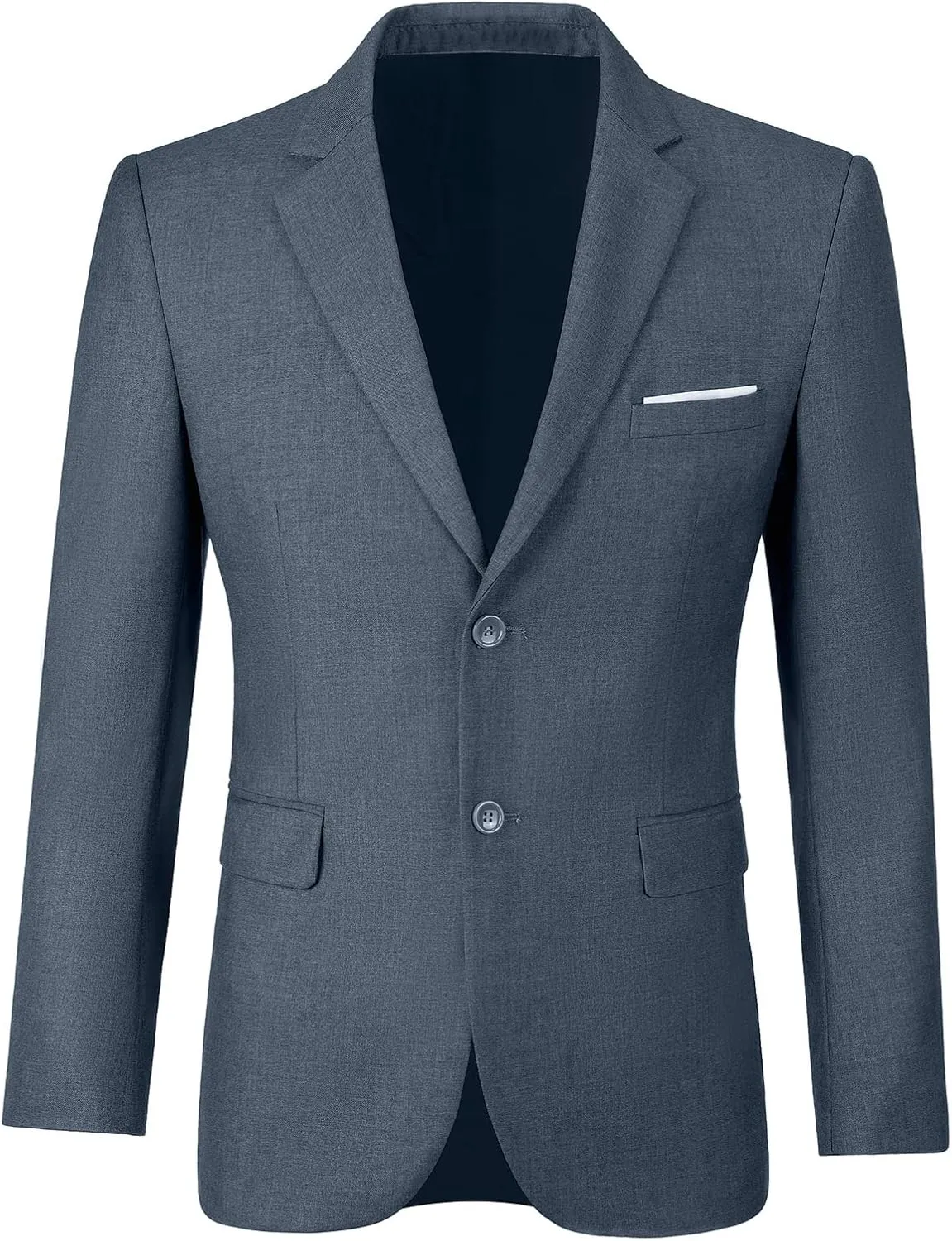 Men Suit Slim Fit 2 Piece Solid 2 Button Business Suits Blazer Wedding Prom Tuxedo for Men Suit Jacket Pants with Tie