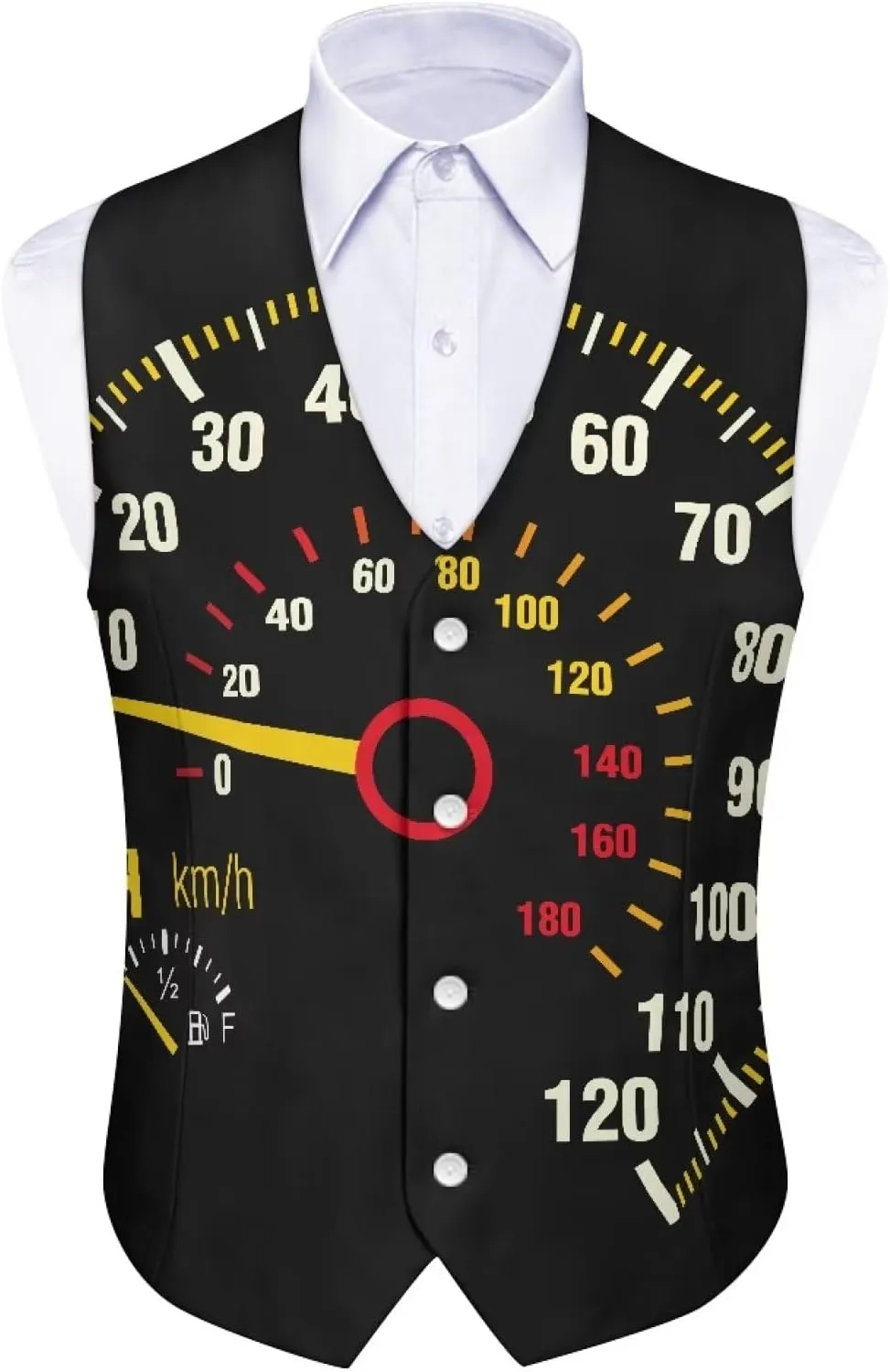 Men's Casual Business Vests Lightweight Waistcoat Slim Fit Suit Vest V-neck Button Down Holiday Vest