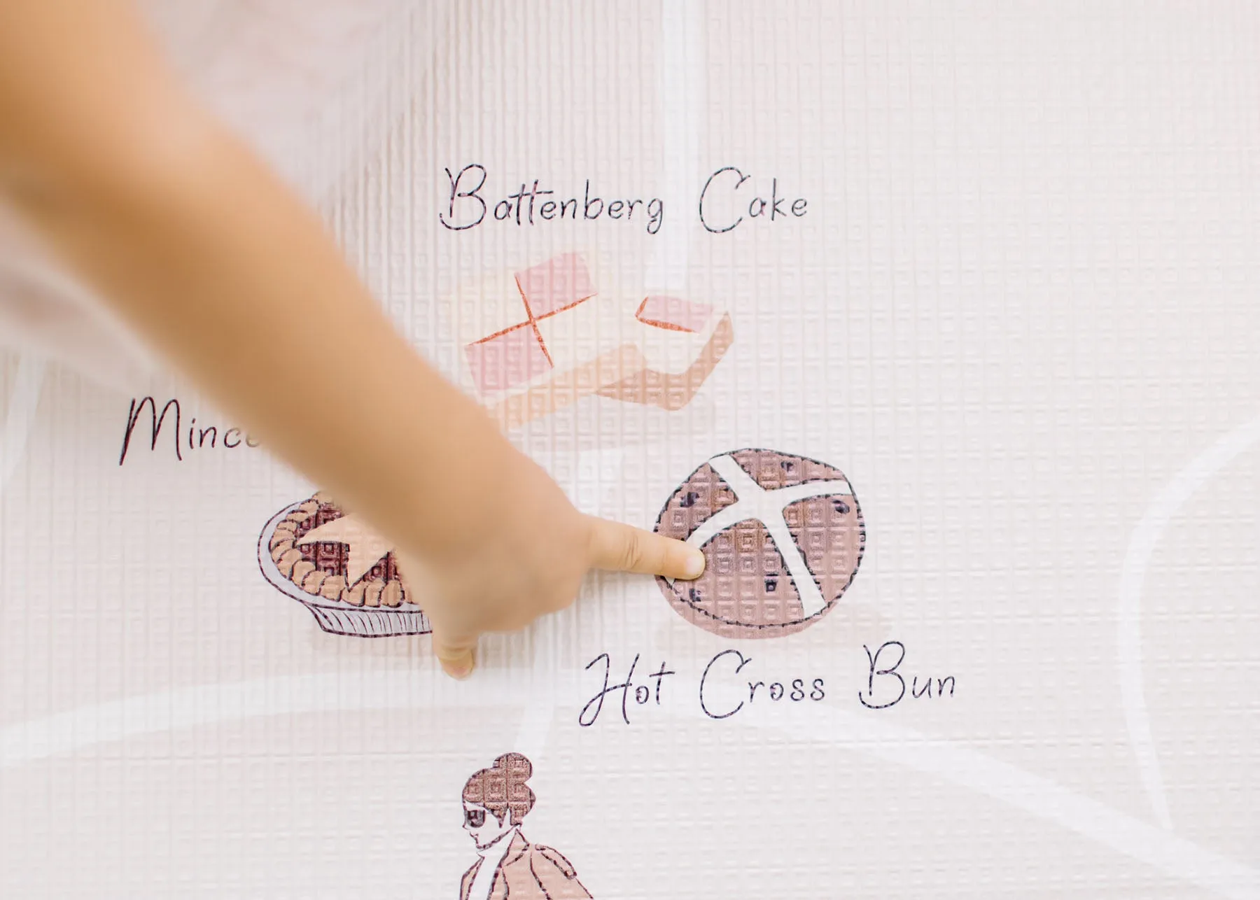 Milk It Baby London Play Mat, City Tour Collection 100% TPU Foam Non Toxic Reversible Mat, MI-LONDONPM