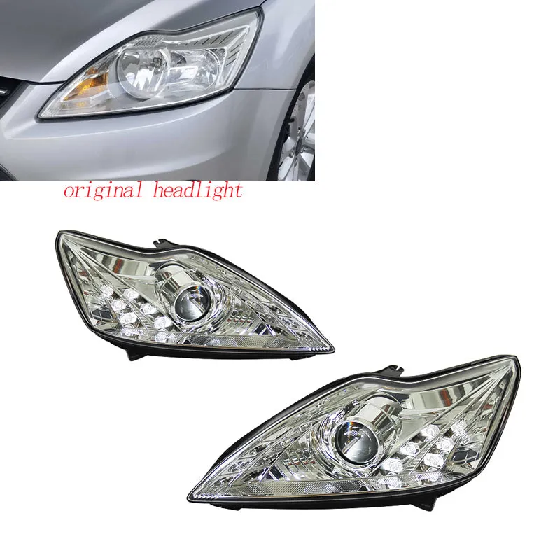 Modified Headlight for Ford Focus 2008-2010 Upgrade to the Latest Style LED Head lamps