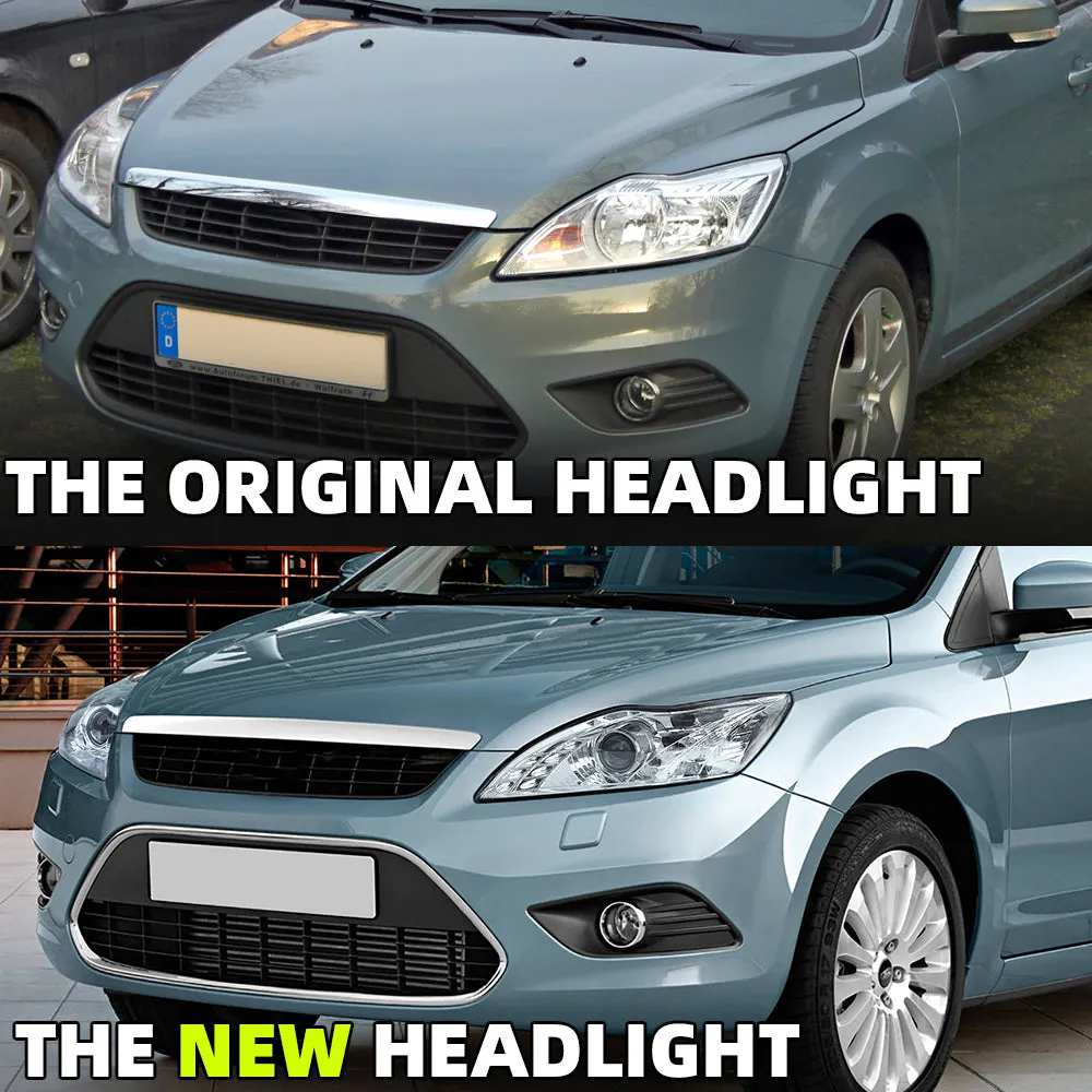 Modified Headlight for Ford Focus 2008-2010 Upgrade to the Latest Style LED Head lamps