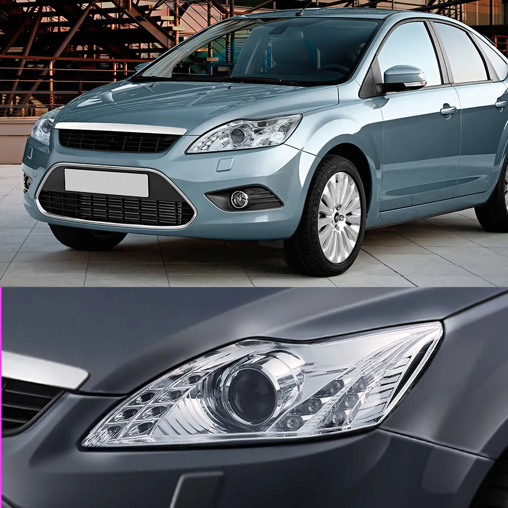 Modified Headlight for Ford Focus 2008-2010 Upgrade to the Latest Style LED Head lamps
