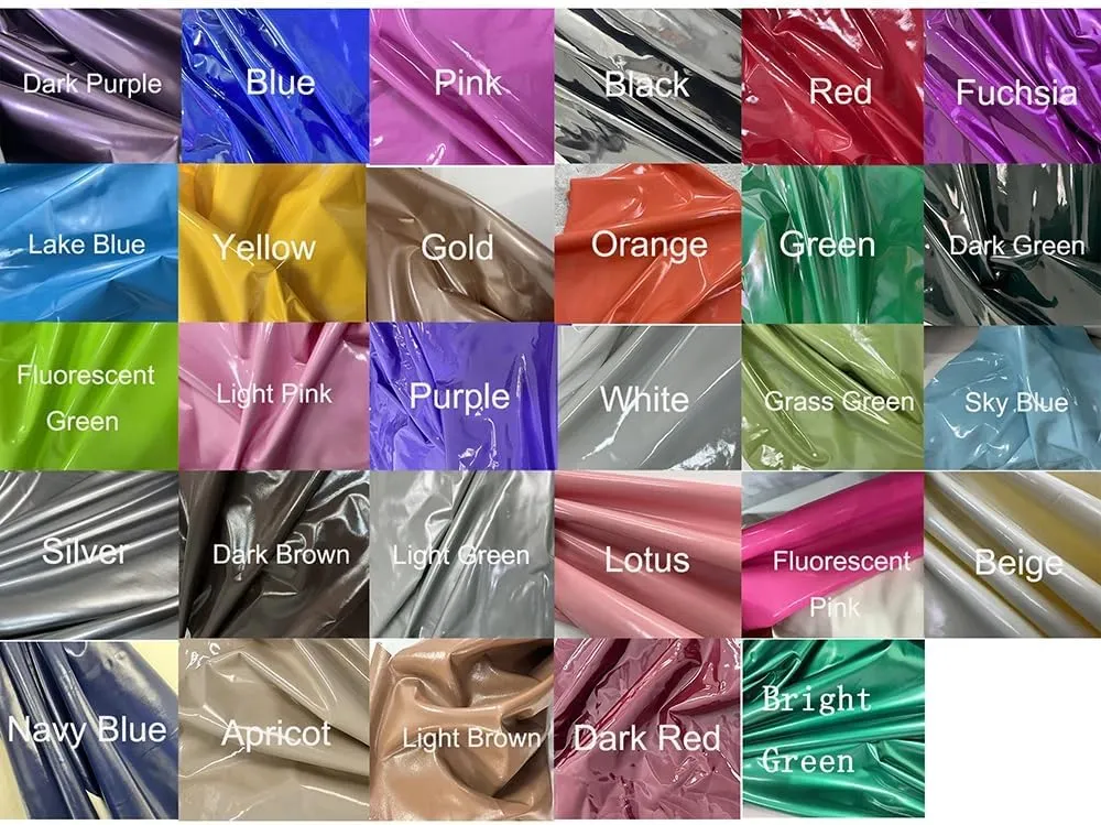 New Lockable Hobble Skirts Female Patent Leather Bodycon Slim Long Skirts Sissy Two Way Zipper Pencil Skirts