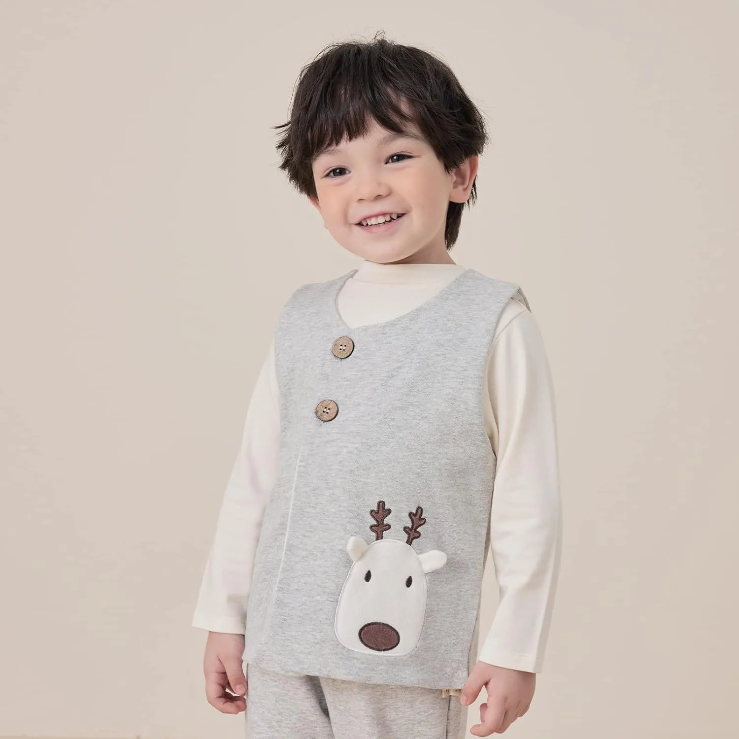 pureborn Baby Toddler Girls Boys Vest Soft Waistcoat Sleeveless Jacket Lightweight Vests 0-6 Years