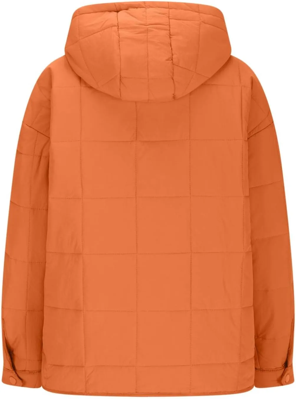 Quilted Puffer Jackets for Women Winter Coats Lightweight Warm Down Jacket Oversized Overcoats with Pockets