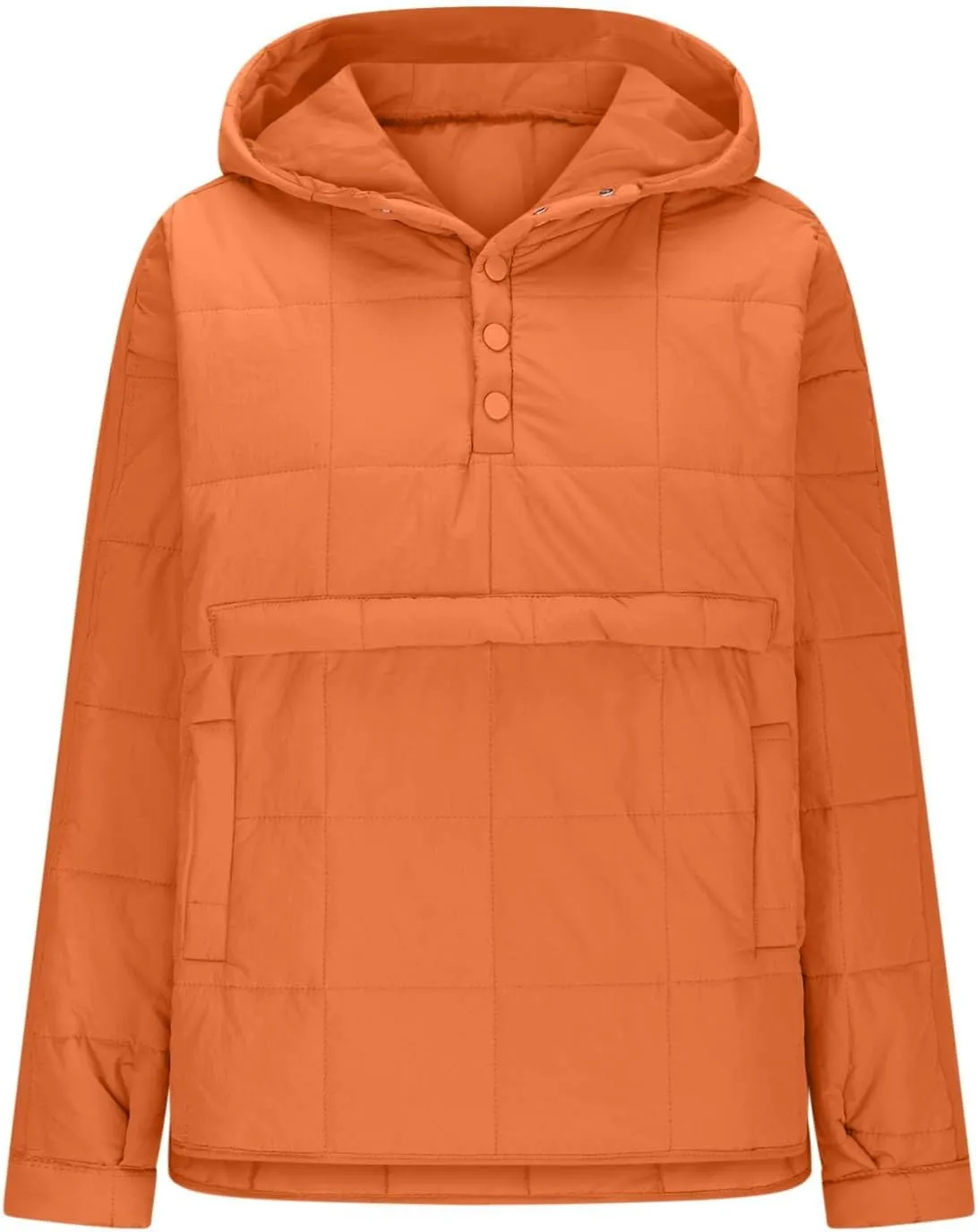 Quilted Puffer Jackets for Women Winter Coats Lightweight Warm Down Jacket Oversized Overcoats with Pockets