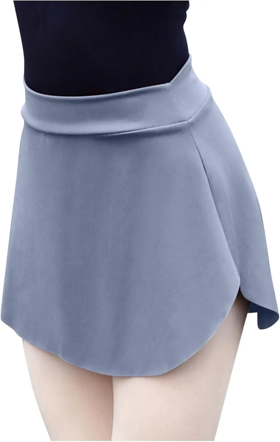 Skirts for Women Trendy High Waisted Smooth Dance Skirt Side Pleated Skirts Fashion Sports Tennis Skirts