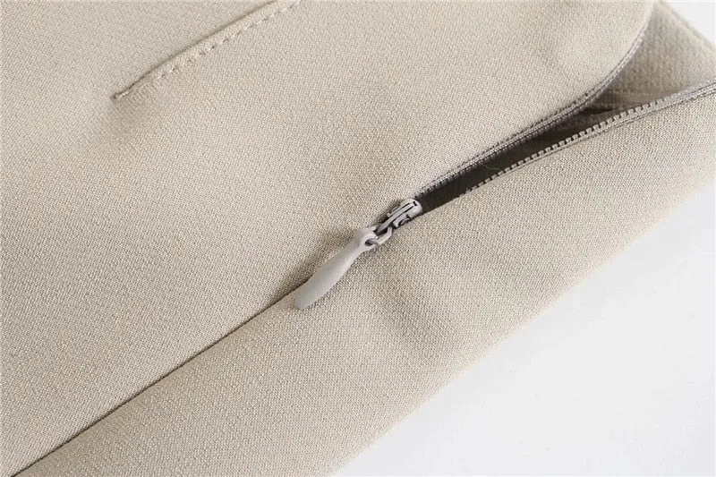 SLIT MINI SKIRT