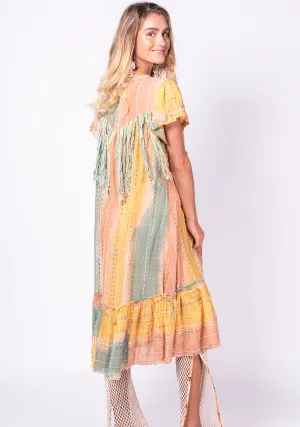 Sunrise Tie Dye Kimono