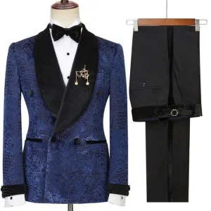 Suzhoufashion Bronson Khaki Three Pieces Peaked Lapel Close Fitting Men Suits