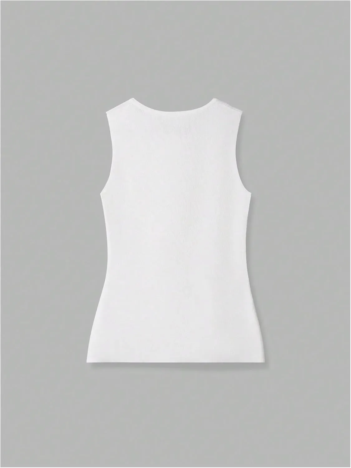 Verdusa Women's Button Down Split Sweater Vests Old Money Crew Neck Sleeveless Knit Tops