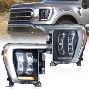 VLAND LED Head Lights For Ford F150 14th Gen Pickup Trucks 2021-2023 (Ford F-Series 2021–present)