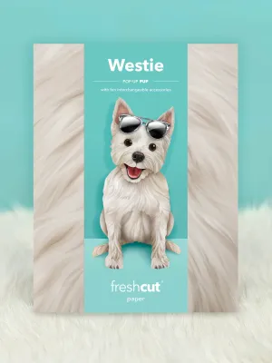 Westie Pop-Up Card