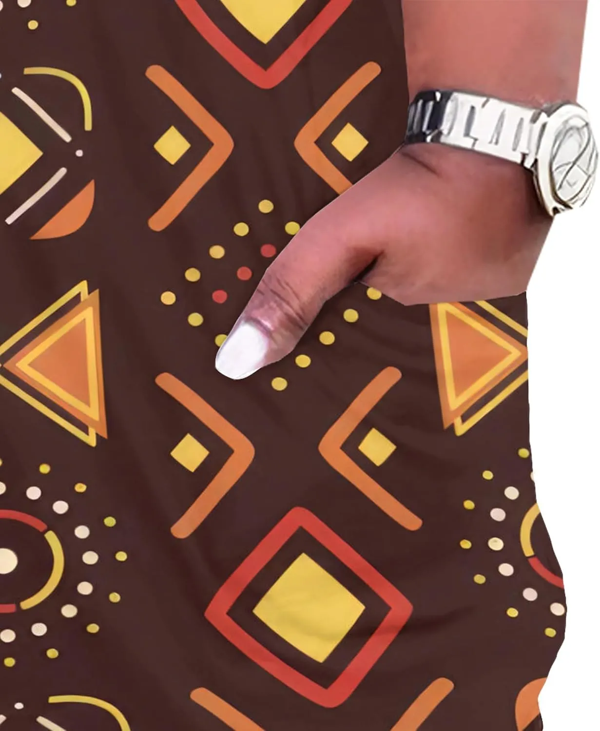 Womens African Dresses Sexy Casual T Shirt Dresses Oversized Baggy Summer Sundress