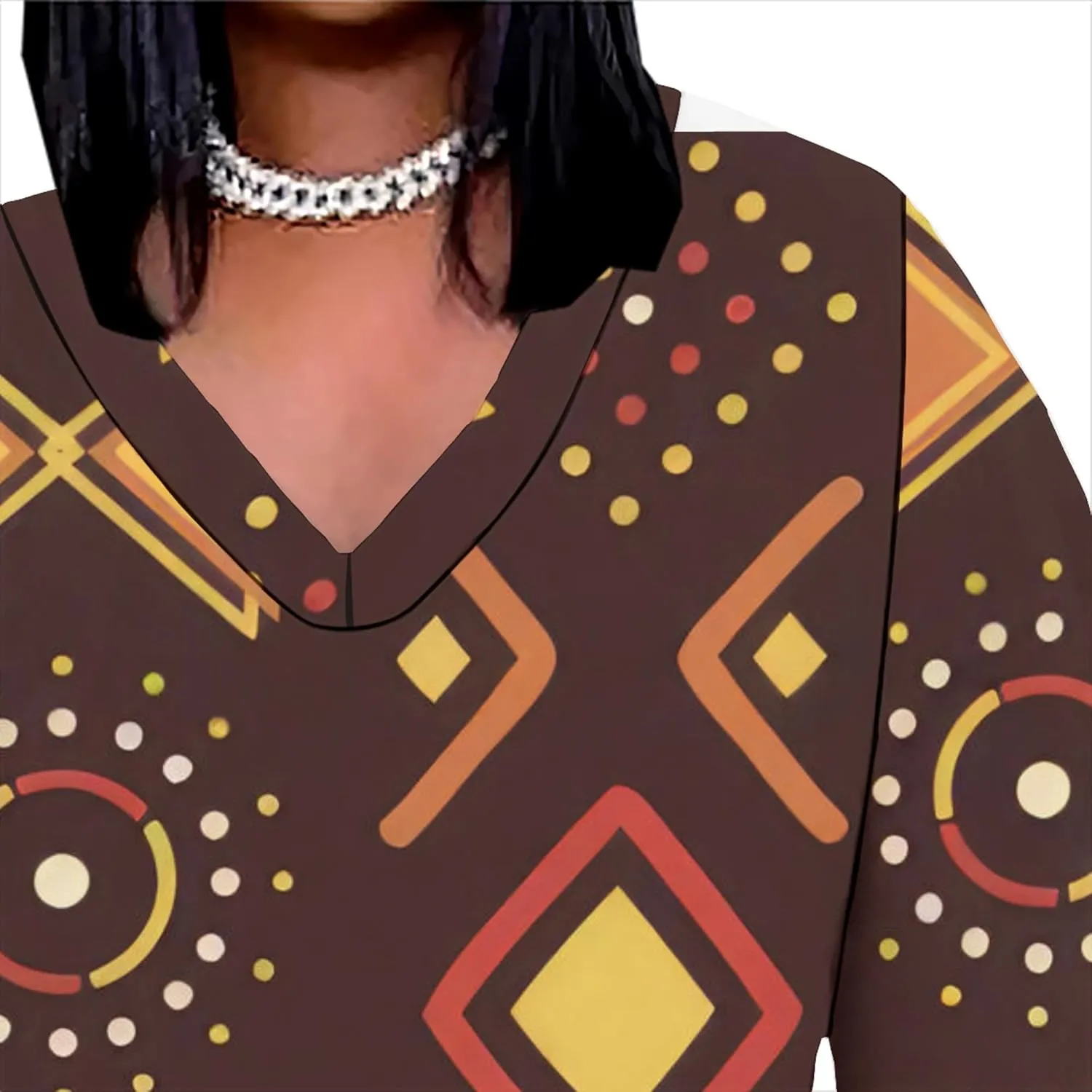 Womens African Dresses Sexy Casual T Shirt Dresses Oversized Baggy Summer Sundress