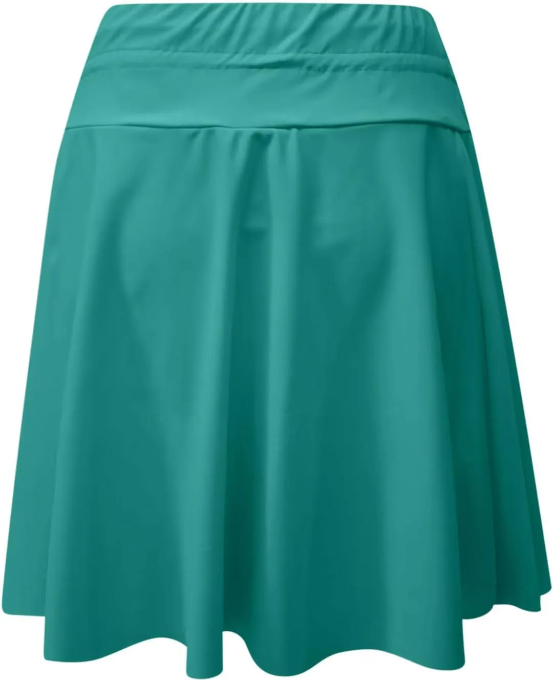 Women's Quick-Drying Underskirt Zipper Drawstring Tie-up High Waist Pleated Plain A Line Short Mini Skirts