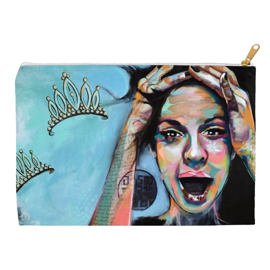 Zipper bag - football crowns